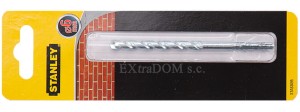 Wiertło do muru, cegły, pustaka 6mm Stanley z uchwytem walcowym STA53095