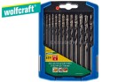 Wiertła spiralne HSS szlifowane do metalu Wolfcraft kpl 13 szt 7102000