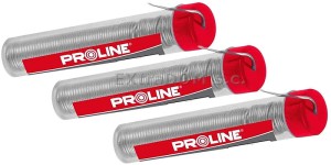 Spoiwo lutownicze 1,0mm/3m  fiolka 3 sztuki Proline 60324