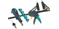 Ścisk, nawiertak, szablon, rozpórki zestaw do budowy tarasów Wolfcraft 6988000
