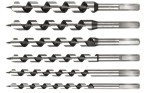 Wiertła do drewna kpl. 6 szt. długość 230mm