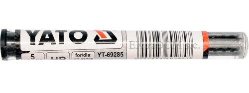 Grafit do ołówka automatycznego Yato twardość HB opk. 5 szt. YT-69285