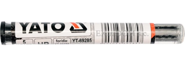 Grafit do ołówka automatycznego Yato twardość HB opk. 5 szt. YT-69285