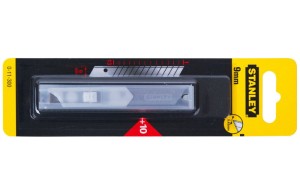 Ostrza łamane Stanley 9mm opk. 10 sztuk 11-300