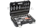 Zestaw narzędziowy YATO komplet narzędziowy 1/2'' i 1/4''  94 cz. YT-12681