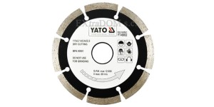 Tarcza diamentowa Yato segmentowa 115mm - 6002