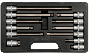 Klucze trzpieniowe SPLINE Yato kpl. 12cz. YT-7753