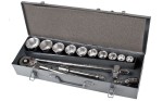 Proline klucze nasadowe 3/4” kpl. 14cz  22-50mm 18804