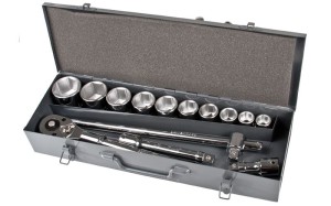 Proline klucze nasadowe 3/4” kpl. 14cz  22-50mm 18804