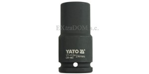 Nasadka udarowa Yato 3/4" głęboka 24mm 1124