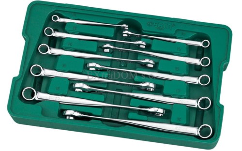 Klucze płasko – oczkowe XL X-BEAM Sata kpl 10 szt. 08006