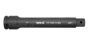 Przedłużka udarowa z redukcją Yato 1" - 3/4" 250mm 1169