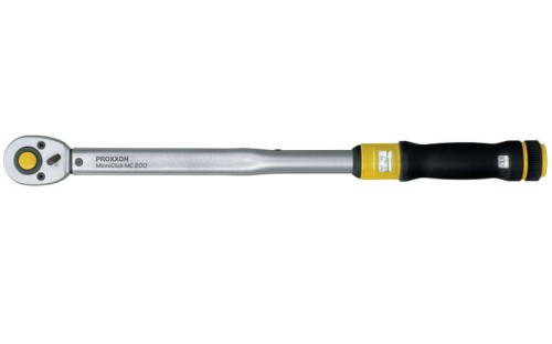 Klucz dynamometryczny Proxxon 1/2" MC200 40-200Nm CrV MIcro-Click certyfikat kalibracji + polska gwarancja