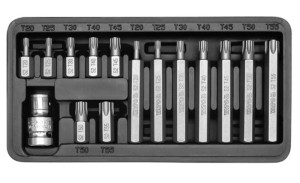 Klucze - bity YATO TORX 15cz. YT-0411