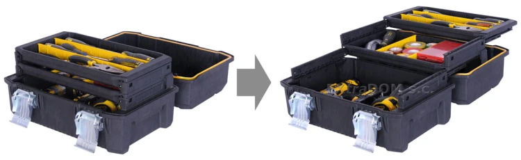 Skrzynia narzędziowa Stanley FATMAX® 18” CANTILEVER - uszczelniona IP53 712191