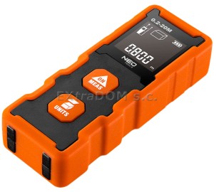 Dalmierz laserowy Neo 20m dokładność 2mm 75-202