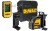 DEWALT laser liniowy do wyznaczania pionu i poziomu, samoustalający, DW088KD-XJ