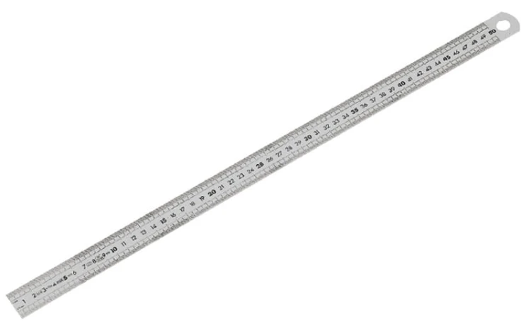 Linijka Facom ze stali nierdzewnej półsztywna 2-stronna 500mm DELA.1056.500