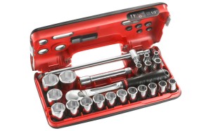 Klucze nasadowe Facom zestaw nasadek 6-kątnych 8-32mm 22 cz. 1/2" SL.DBOX4