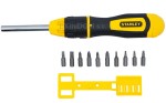 Wkrętak Stanley MULTIBIT z grzechotką i wymiennymi końcówkami 68-010