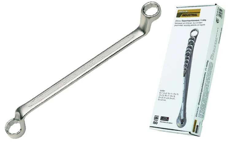 Klucze oczkowe gięte Proxxon kpl. 11cz 6-32mm 23812