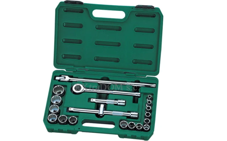 Klucze nasadowe 1/2 calowe Sata kpl. 17 cz. 09087