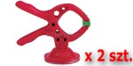 Ścisk sprężynowy microfix z przyssawką kpl. 2szt. Wolfcraft 3638100