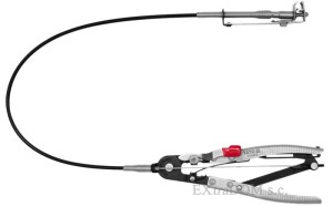 Szczypce z linką do opasek zaciskowych Yato - 0653