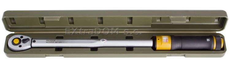 Klucz dynamometryczny Proxxon 1/2'' MIcro-Clik 320Nm PRK23354 certyfikat kalibracji