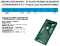 Klucze płasko – oczkowe calowe, imbusowe i TORX Sata kpl. 27 cz. wkładka do wózka 09922