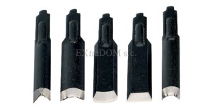 Dłuta wymienne Proxxon do dłutownicy MOS kpl. 5szt 28572