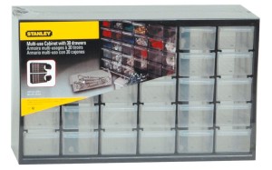 Organizer stojący z 30 szufladami Stanley 93-980