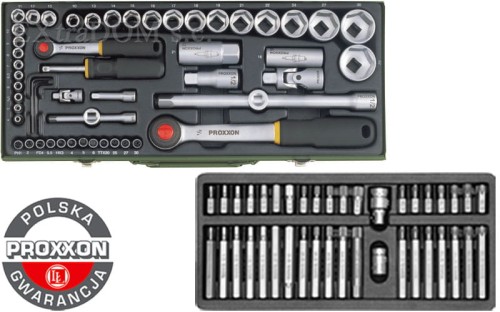 Proxxon + Yato SUPER PRAKTYCZNY zestaw narzędzi 95 części