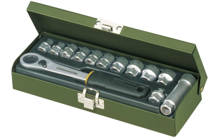 Klucze przelotowe Proxxon 1/4" 13cz. 23602