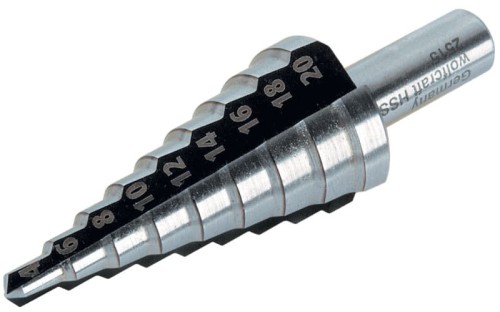 Wiertło stopniowane do metalu 4 - 20mm Wolfcraft 2515000
