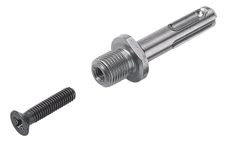 Adapter - przejście uchwytu wiertarskiego SDS-plus na uchwyt gwint ½" x 20 Wolfcraft 2640000