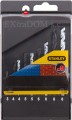 Wiertła do muru, cegły, pustaka i wiertła do metalu Stanley kpl. 9 szt. z uchwytem walcowym STA56000