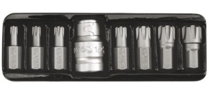 Klucze - bity YATO RIBE 8cz. YT-0418