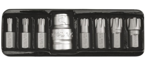 Klucze - bity YATO RIBE 8cz. YT-0418