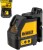 DEWALT laser liniowy do wyznaczania pionu i poziomu, samoustalający, uchwyt i walizka DW088K-XJ