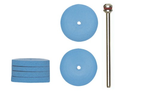Polerki siIikonowe w kształcie koła śr. 22mm Proxxon kpl 10 szt 28294