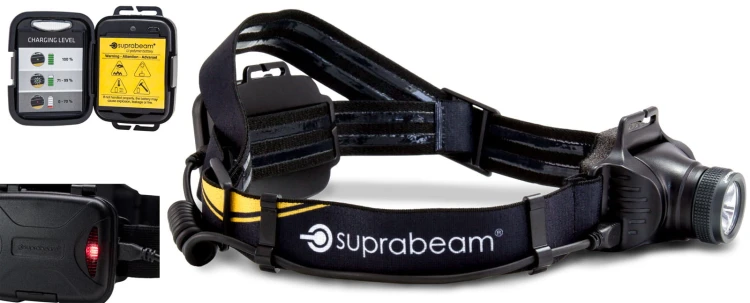 Latarka akumulatorowa czołowa LED Suprabeam V3 Pro rechargeable 488789