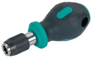 Wkrętak - uchwyt do bitów Wolfcraft krótki, 90mm 1239000