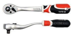 Grzechotka 3/8'' YATO wygięta, stal CRV - 0731