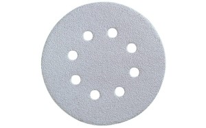 Krążki ścierne na rzep do farb, lakierów śr.125mm kpl. 25 szt. gradacja 120 Wolfcraft 1153100