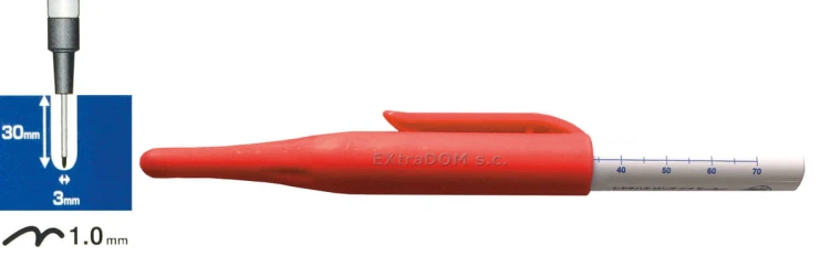 Marker, mazak, pisak do metalu K-710-H czerwony
