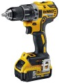 DEWALT wiertarko - wkrętarka 18V bezszczotkowa XR 2 bat 5,0Ah 13mm 2 biegi KUFER DCD791P2-QW