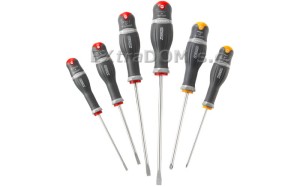 Wkrętaki Facom z grotem ze stali nierdzewnej płaskie i krzyżowe PH ATPST.J6