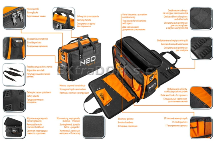 Torba narzędziowa monterska Neo Tools 84-308