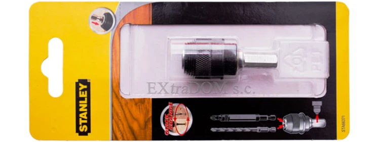 Uchwyt sześciokątny 1/4 SUPER LOCK do bitów, wierteł Stanley STA66371